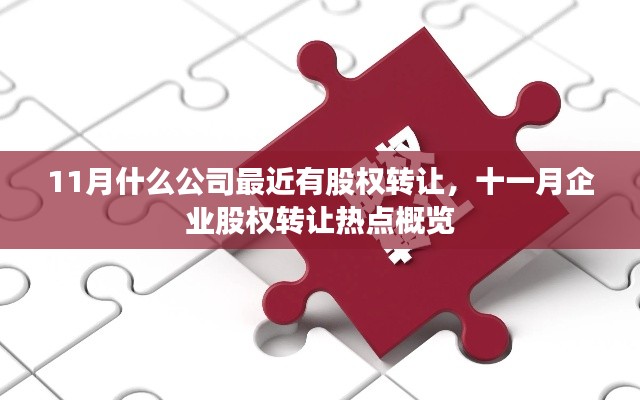 十一月企业股权转让热点,多家公司股权转让动态概览
