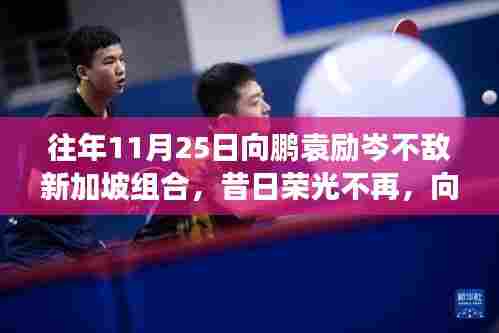 昔日荣光不再,向鹏袁励岑在新加坡组合面前败下阵来