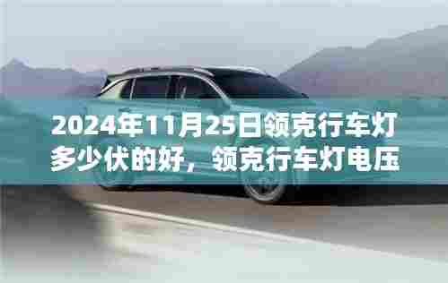 领克行车灯电压选择指南,如何选择最适合的电压?关于领克行车灯电压的探讨(针对2024年11月25日)