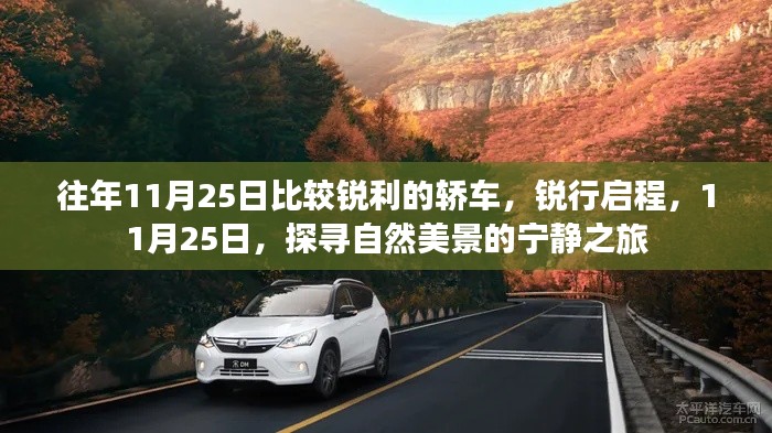 11月25日锐利轿车锐行启程,探寻自然美景的宁静之旅