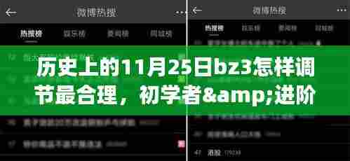 BZ3调节最佳实践步骤指南,历史上的11月25日,适用于初学者与进阶用户的调节指南