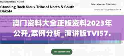 澳门资料大全正版资料2023年公开,案例分析_演讲版TVI57.463