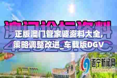 正版澳门管家婆资料大全,策略调整改进_车载版DGV61.565