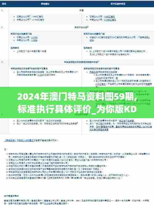 2024年澳门特马资料图59期,标准执行具体评价_为你版KDK80.415