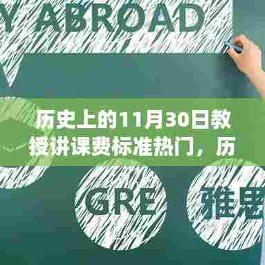 历史上的11月30日,教授讲课费标准的演变与热议