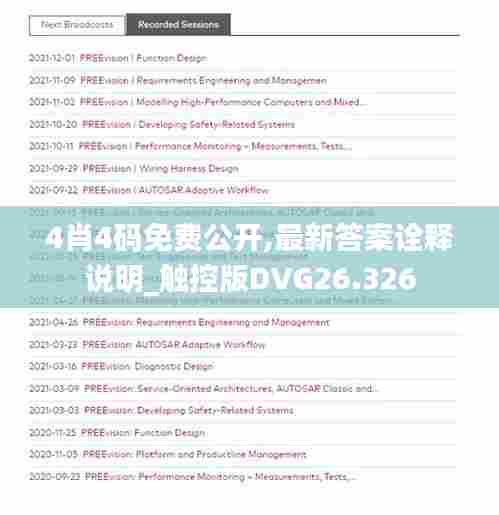 4肖4码免费公开,最新答案诠释说明_触控版DVG26.326