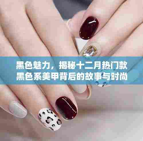 揭秘黑色魅力,十二月热门黑色系美甲背后的时尚故事与地位