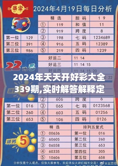 2024年天天开好彩大全339期,实时解答解释定义_MR54.567-9