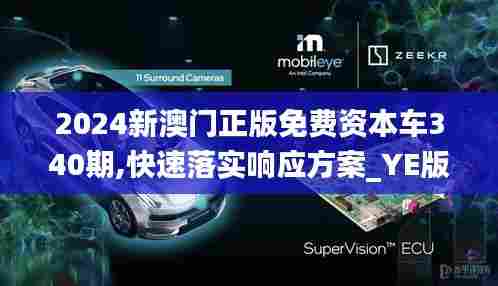 2024新澳门正版免费资本车340期,快速落实响应方案_YE版80.734-2