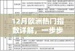 掌握方法与技巧，揭秘十二月欧洲热门指数详解