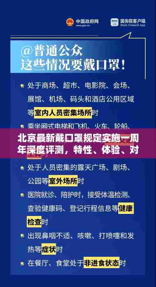 北京最新戴口罩规定实施一周年深度解析,特性、体验、对比与反思