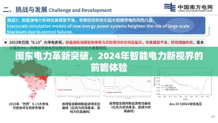 闽东电力革新突破,展望2024智能电力新视界的前瞻体验