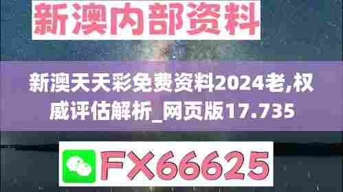 新澳天天彩免费资料2024老,权威评估解析_网页版17.735