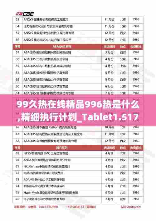 99久热在线精品996热是什么,精细执行计划_Tablet1.517