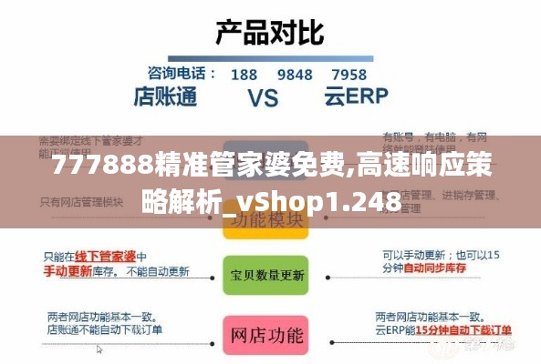 777888精准管家婆免费,高速响应策略解析_vShop1.248