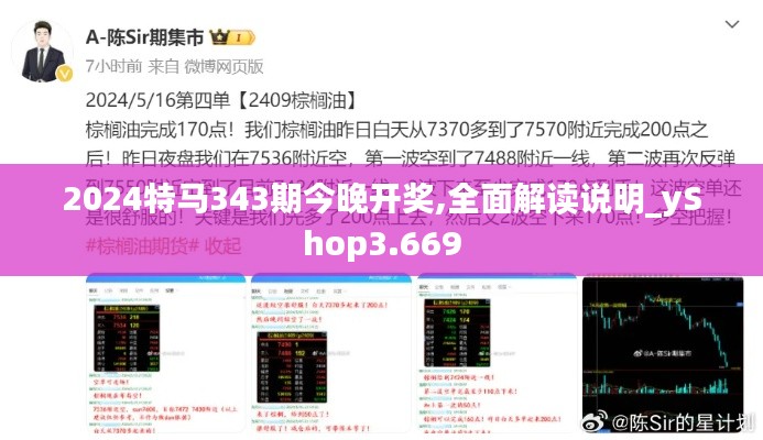 2024特马343期今晚开奖,全面解读说明_yShop3.669