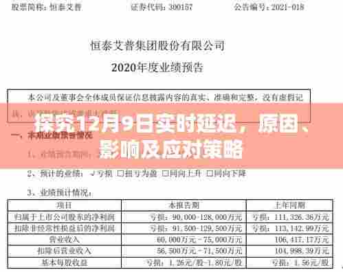 12月9日实时延迟深度解析,原因、影响与应对策略