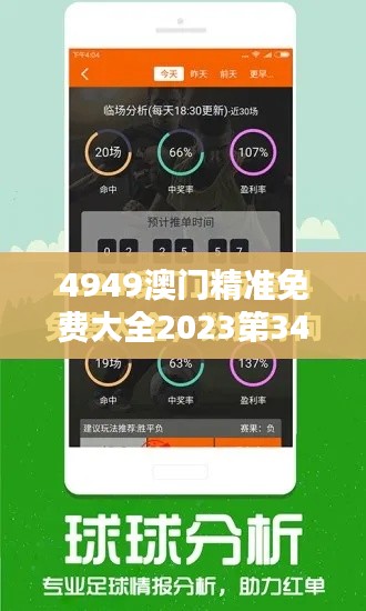 4949澳门精准免费大全2023第349期:带你领略澳门的非凡魅力