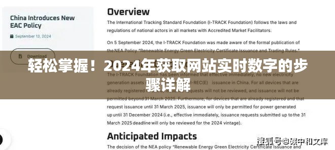 掌握技巧,轻松获取网站实时数字的步骤详解(2024年指南)