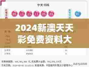 2024新澳天天彩免费资料大全查询:揭开幸运密码,助您彩运亨通