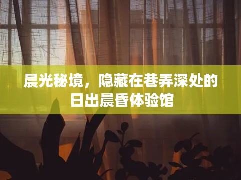 晨光秘境,日出晨昏体验馆探秘巷弄深处