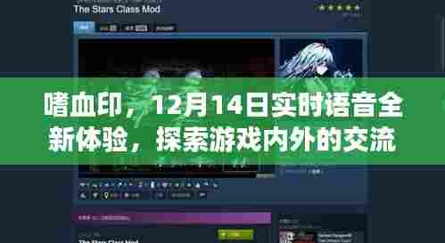 嗜血印12月14日实时语音升级,游戏内外交流魅力全新探索