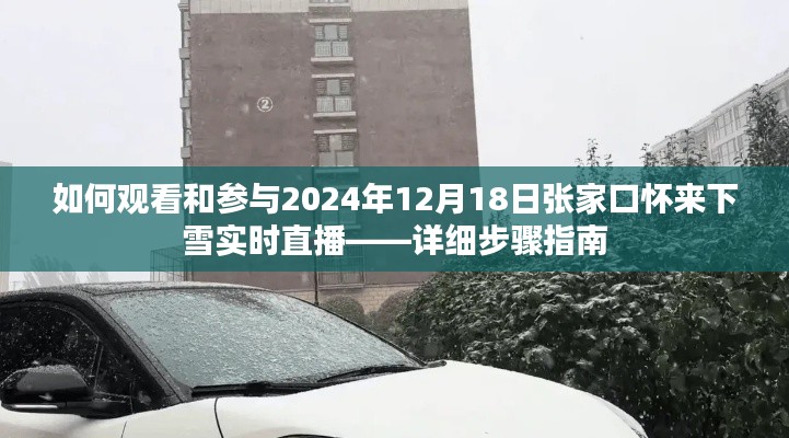 详细步骤指南,如何观看并参与张家口怀来下雪实时直播活动(2024年12月18日)
