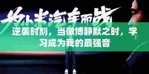 逆袭时刻,静默微博之夜,学习成就最强音之路