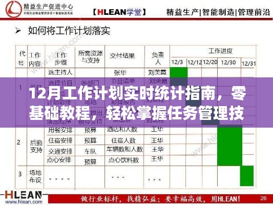 零基础任务管理指南,12月工作计划实时统计教程