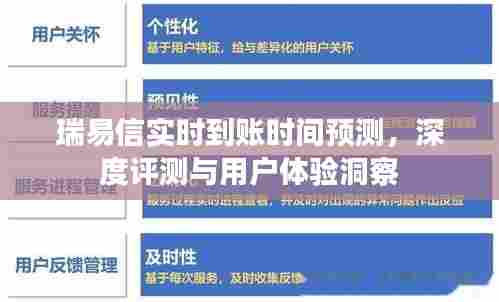 瑞易信实时到账预测功能深度评测与用户体验洞察
