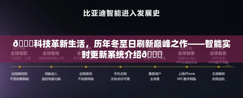 科技革新生活,智能实时更新系统历年冬至巅峰之作介绍