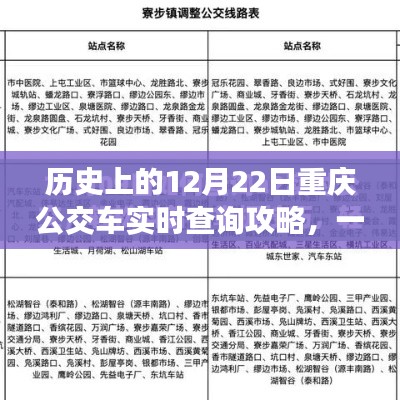 历史上的12月22日重庆公交车实时查询攻略,轻松掌握出行信息