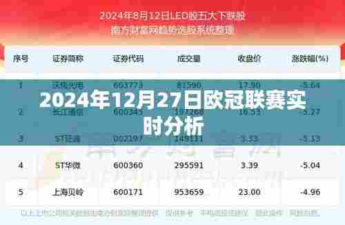 『2024年欧冠联赛深度解析,赛事前瞻与实时分析』