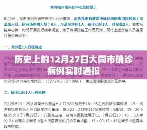 大同市历史确诊实时通报,12月27日更新