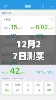 实时环境温度监测应用,12月27日体验报告