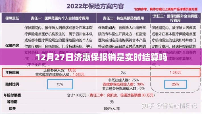 济惠保报销结算时间解析，实时结算还是其他方式？