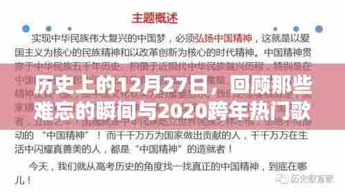 历史上的今天与跨年热歌回顾,难忘的瞬间与热门歌曲盘点