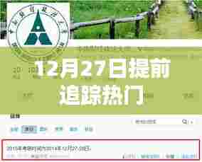 提前追踪,揭秘热门话题背后的故事,12月27日独家报道!