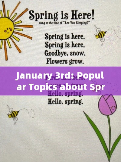 January 3rd热议,春天的英语话题大热