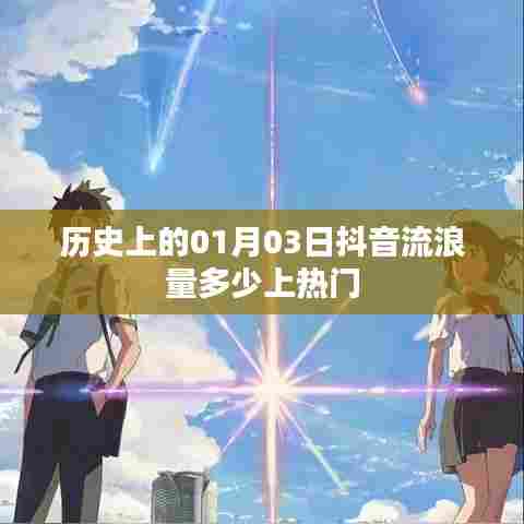 抖音热门流量趋势分析，历史一月三日流量数据揭秘