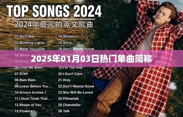 『2025年元旦热门单曲简称一览』
