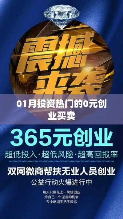 0元创业买卖,揭秘一月份投资热门项目