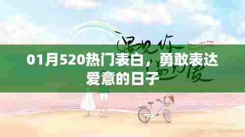 一月520表白高峰,勇敢说出你的爱