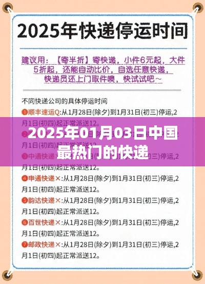 2025年最热快递揭晓,中国快递行业新动态