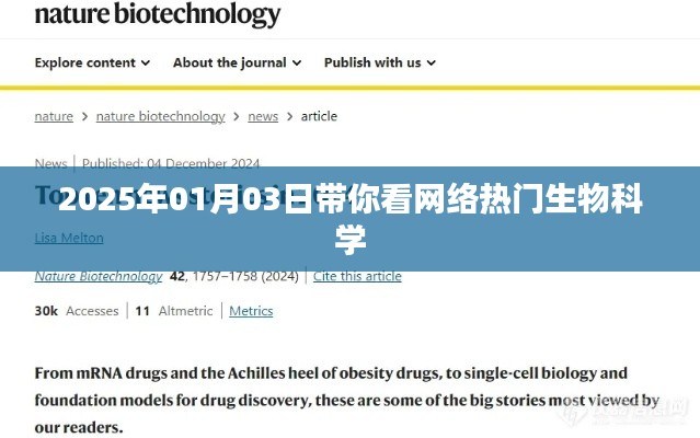 揭秘未来生物科学,热门趋势展望,带你走进网络生物科学世界