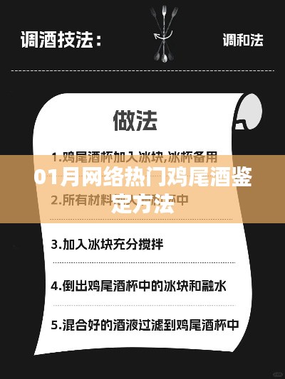 01月热门鸡尾酒鉴定攻略