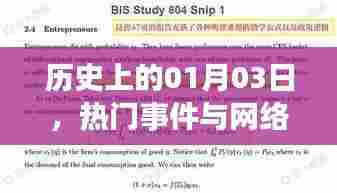 1月3日历史上的大事件与网络科技的进步