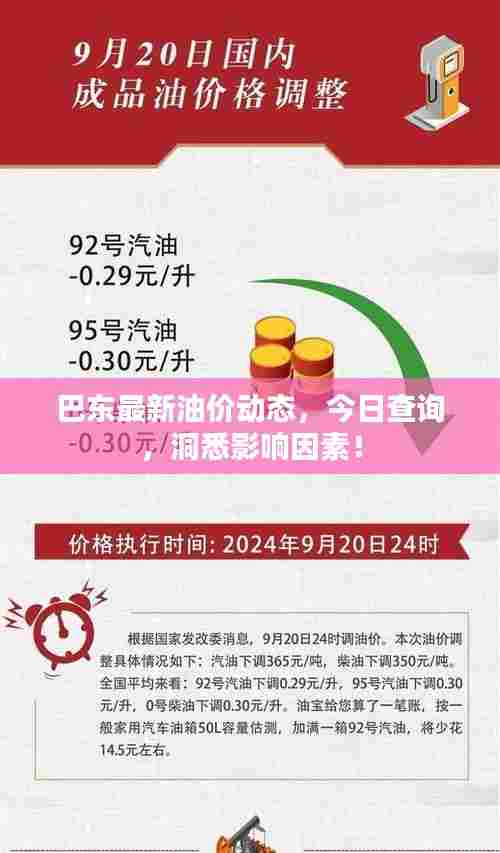 巴东最新油价动态,今日查询,洞悉影响因素!