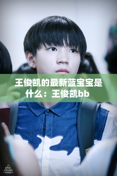 王俊凯的最新蓝宝宝是什么:王俊凯bb