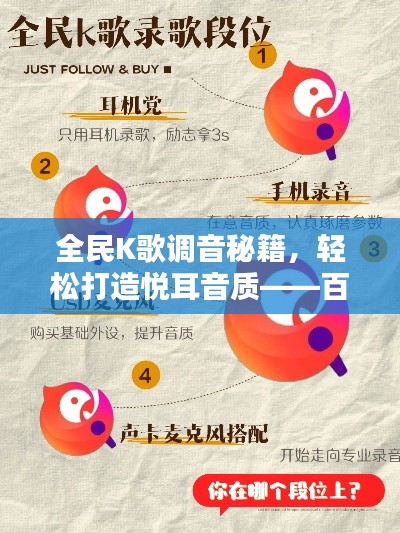 全民K歌调音秘籍,轻松打造悦耳音质——百度经验分享